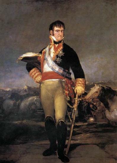 Francisco Jose de Goya Portrait of Ferdinand VII oil painting picture